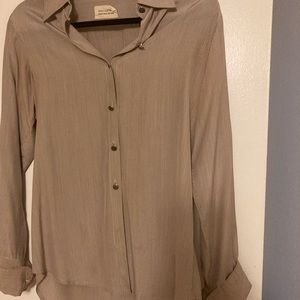 Nili Lotan long sleeved bottom up top